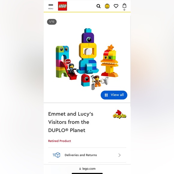 Retired Lego Duplo Lego Movie 2 - 10895 - Picture 7 of 8